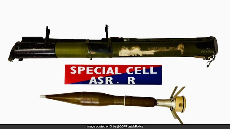 Punjab Police Arrest 2 Terror Operatives, Recover Rocket Propelled Grenade Punjab Police Arrest 2 Terror Operatives, Recover Rocket Propelled Grenade