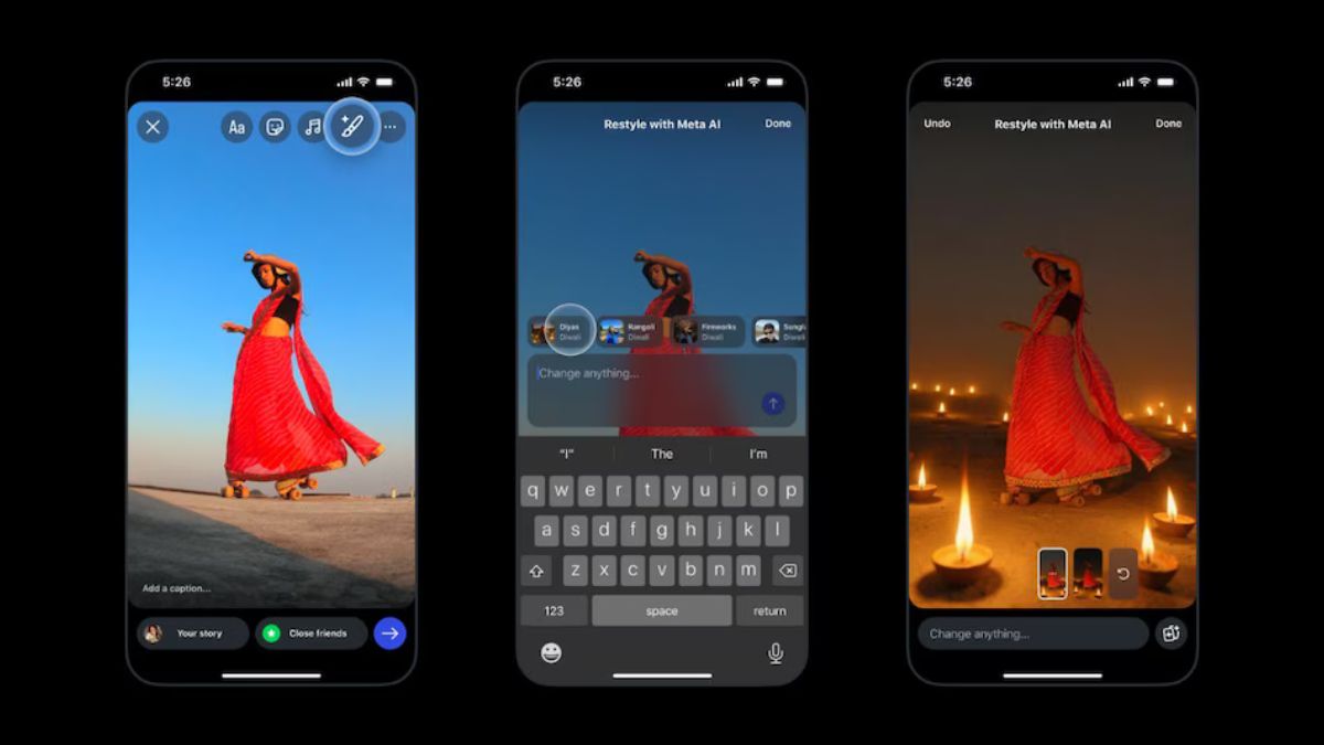 Instagram वर दिवाळी-थीम इफेक्ट्स आले; Instagram Stories आणि Reels ला पहा कसं लावायचं हे फिल्टर