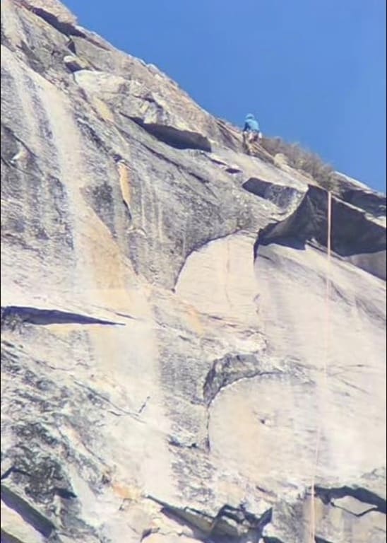 Balin Miller captured on El Capitan during his final climb Balin Miller captured on El Capitan during his final climb