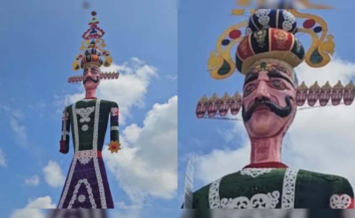 Unharmed As Others Collapsed, 200-Foot Raavan Effigy To Be Set Ablaze