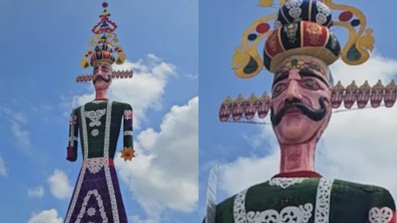 Unharmed As Others Collapsed, 200-Foot Raavan Effigy To Be Set Ablaze