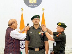 Video: Neeraj Chopra Conferred Honorary Lieutenant Colonel Rank In Indian Army