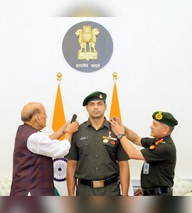 Video: Neeraj Chopra Conferred Honorary Lieutenant Colonel Rank In Indian Army