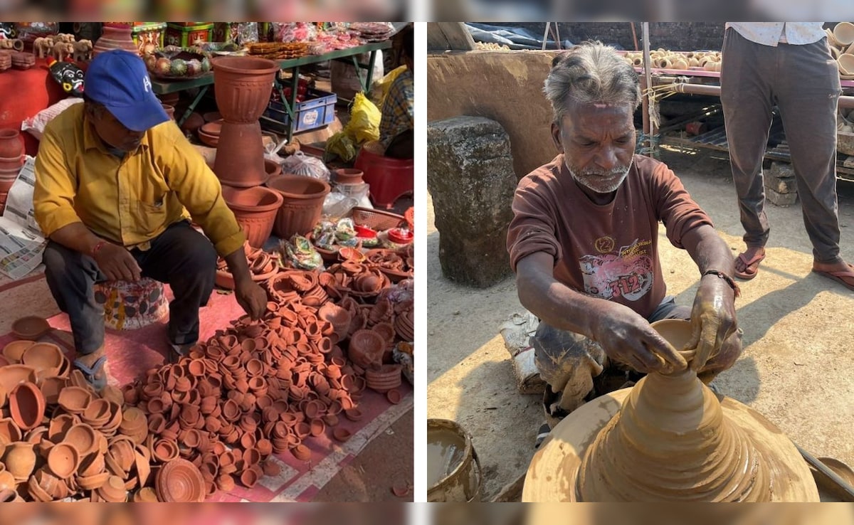 दिवाली पर मिट्टी के बने दीयों की बढ़ी डिमांड, सप्लाई न के बराबर, मानसून की बारिश ने बिगाड़ा समीकरण