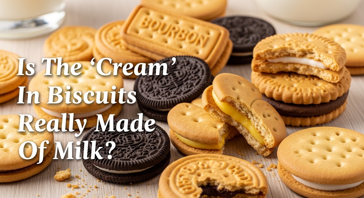 Is The 'Cream' In Your Favourite Biscuits Really Made Of Milk? The Surprising Truth Revealed
