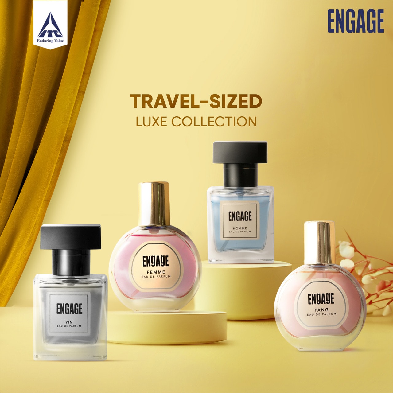 Four premium fragrances, one thoughtful gift.