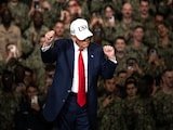 Trump Dances To 'YMCA' With Marines Aboard US Aircraft Carrier In Japan Trump Dances To 'YMCA' With Marines Aboard US Aircraft Carrier In Japan