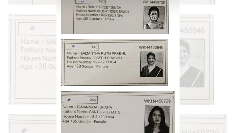Samantha Ruth Prabhu, Tamannaah Bhatia's Fake Voter IDs Surface Ahead Of Hyderabad By-Polls