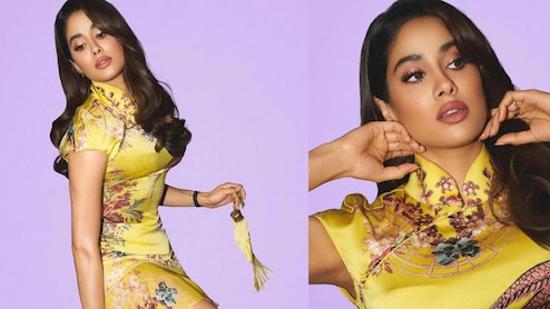 Janhvi Kapoor Brings Back 2000s Glam In A Roberto Cavalli Dress