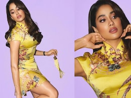 Janhvi Kapoor Brings Back 2000s Glam In A Roberto Cavalli Dress Janhvi Kapoor Brings Back 2000s Glam In A Roberto Cavalli Dress