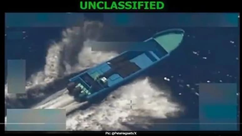 Video: US Kills 2 In Strike On Alleged Drug Boat, This Time In Pacific Ocean Video: US Kills 2 In Strike On Alleged Drug Boat, This Time In Pacific Ocean