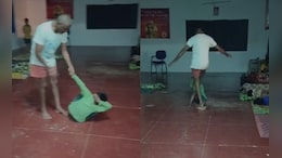 On Camera, Karnataka Sanskrit Teacher Kicks, Thrashes Student For Using Phone