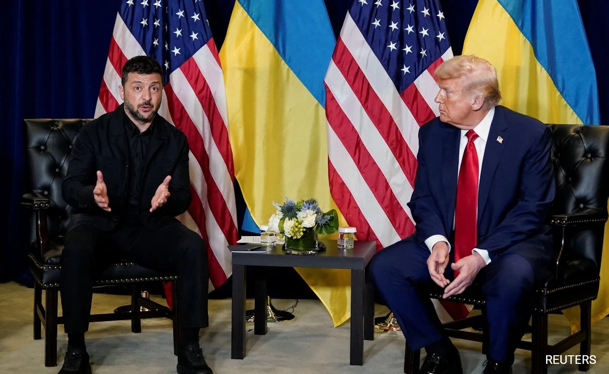 Ukraine's Zelensky To Meet Donald Trump On Sunday. Here's What's On Agenda