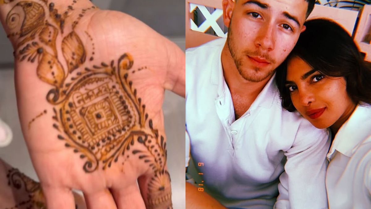 Priyanka Chopra Jonas Begins Karwa Chauth Rituals As She Flaunts Her "Nicholas" <i>Mehendi</i> For Nick Jonas