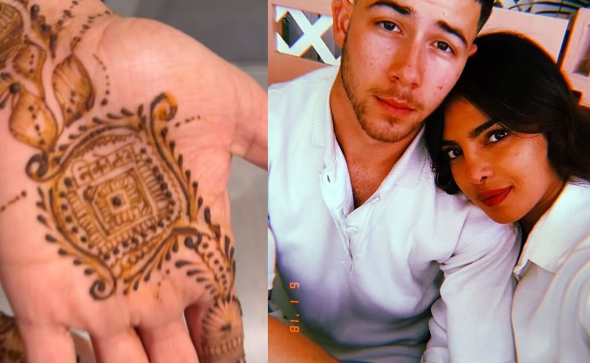 Priyanka Chopra Jonas Begins Karwa Chauth Rituals As She Flaunts Her "Nicholas" Mehendi For Nick Jonas