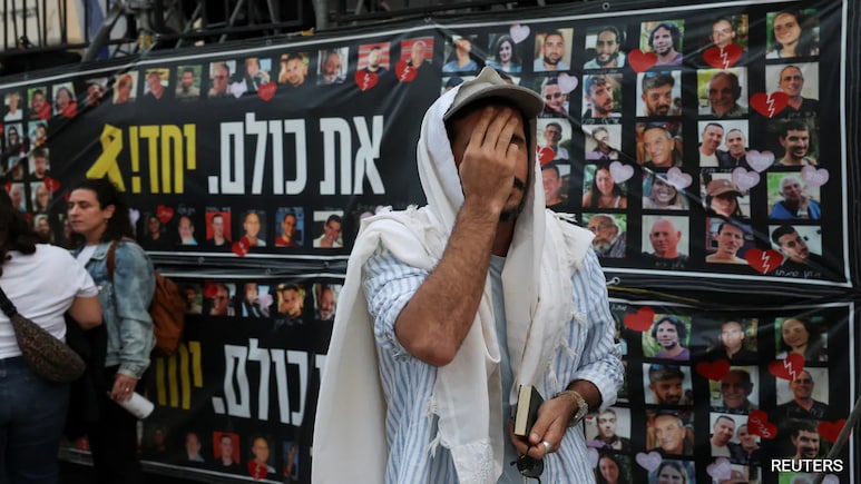 'Goodbye, Once Again': Israeli Mother Buries Hostage Son For Third Time 'Goodbye, Once Again': Israeli Mother Buries Hostage Son For Third Time