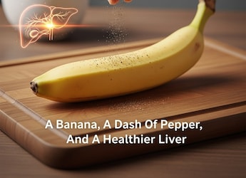 Add A Pinch Of Black Pepper To Your Banana - Your Liver Might Just Thank You Add A Pinch Of Black Pepper To Your Banana - Your Liver Might Just Thank You