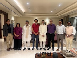 DK Shivakumar Meets Kiran Shaw, Mohandas Pai Amid Bengaluru Potholes Row