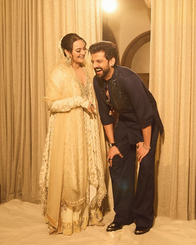Sonakshi Sinha Breaks Silence On Pregnancy Rumours With Zaheer Iqbal: "Scroll To Last Slide To See Our Reaction"