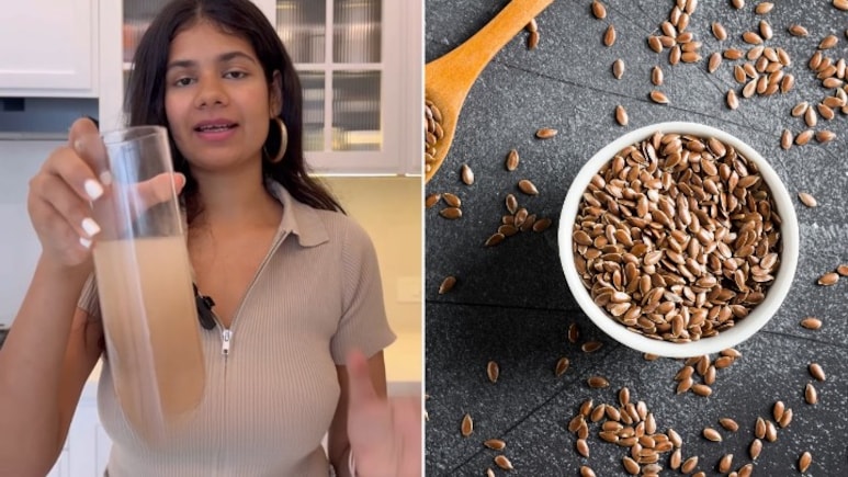 अलसी के बीज पानी में भिगोकर खाने से क्या होता है? न्यूट्रिशनिस्ट ने बताए सुबह खाली पेट लेने के फायदे अलसी के बीज पानी में भिगोकर खाने से क्या होता है? न्यूट्रिशनिस्ट ने बताए सुबह खाली पेट लेने के फायदे