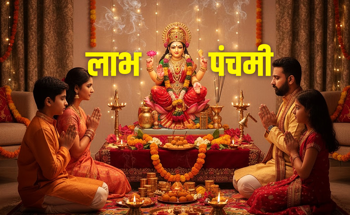 आज है लाभ पंचमी, जानें धन की देवी मां लक्ष्मी को मनाने की पूजा विधि और शुभ मुहूर्त