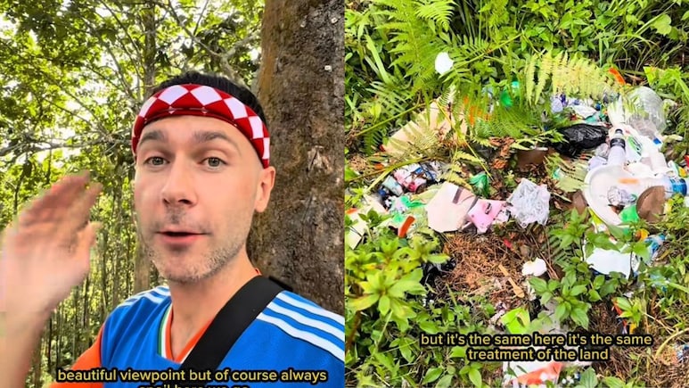 British Vlogger Highlights Garbage Issue At Tourist Locations In West Bengal British Vlogger Highlights Garbage Issue At Tourist Locations In West Bengal