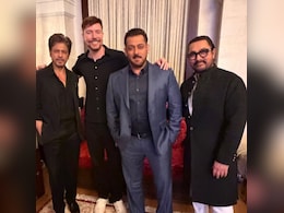 Shah Rukh, Salman And Aamir Khan In Photo Of The Day From Saudi, Courtesy MrBeast Shah Rukh, Salman And Aamir Khan In Photo Of The Day From Saudi, Courtesy MrBeast