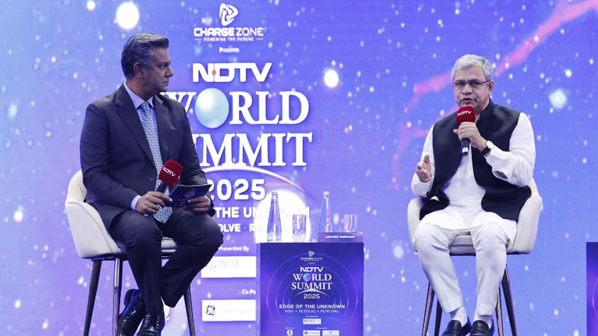 Ashwini Vaishnaw Highlights India's 5G, Digital Credit, AI Plans, Global Aadhaar Interest at NDTV Summit
