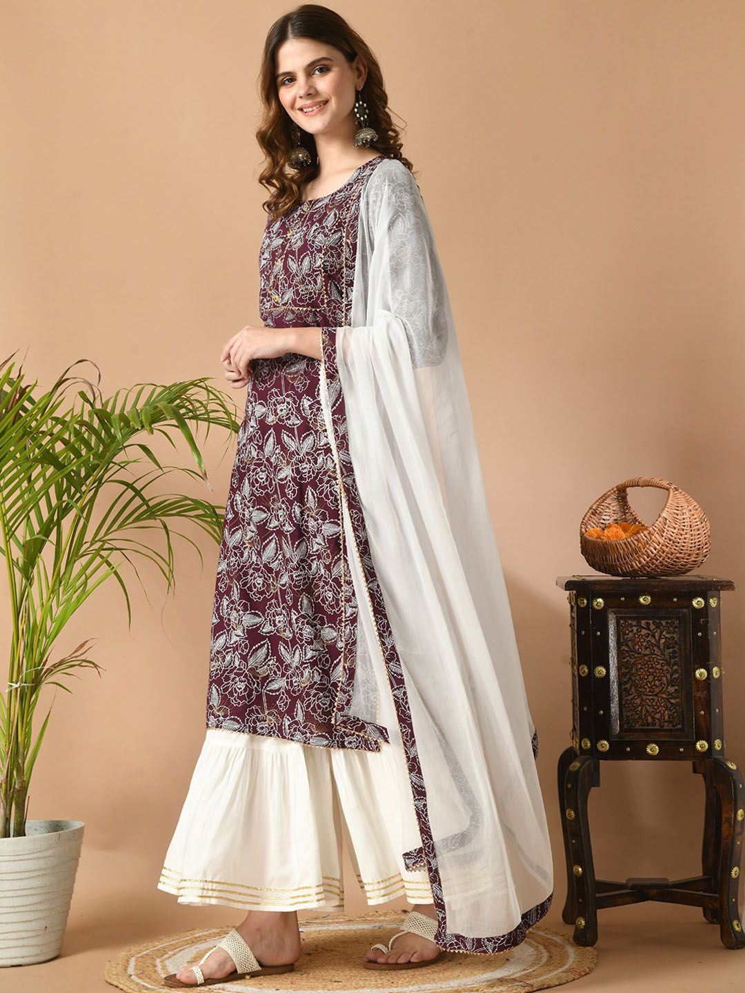 Diwali 2025: Top 5 Sleeveless Sharara Suit Picks Under ₹2,000
