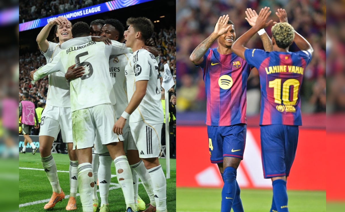 Real Madrid vs Barcelona LIVE Streaming, La Liga LIVE Telecast: When And Where To Watch El Clasico | Football News