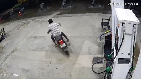 Viral Video Shows Biker Riding Recklessly Moments Before Andhra Bus Tragedy