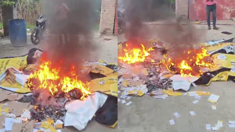 जनसुराज में प्रत्याशियों की लिस्ट आते ही समस्तीपुर में कटा बवाल, प्रशांत किशोर के पोस्टर फाड़े