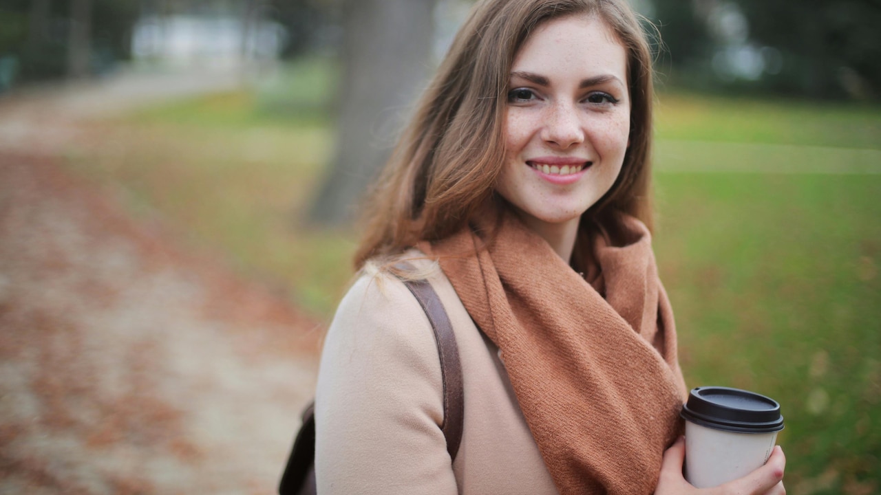 Add a scarf to elevate your outfit Add a scarf to elevate your outfit