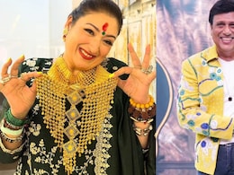 Sunita Ahuja Flaunts Gold Necklace From Govinda On Karwa Chauth: "<i>Sona Kitna Sona Hai</i>"