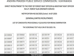 APPSC Forest Section And Beat Officer Results 2025 Declared, Check Direct Link APPSC Forest Section And Beat Officer Results 2025 Declared, Check Direct Link