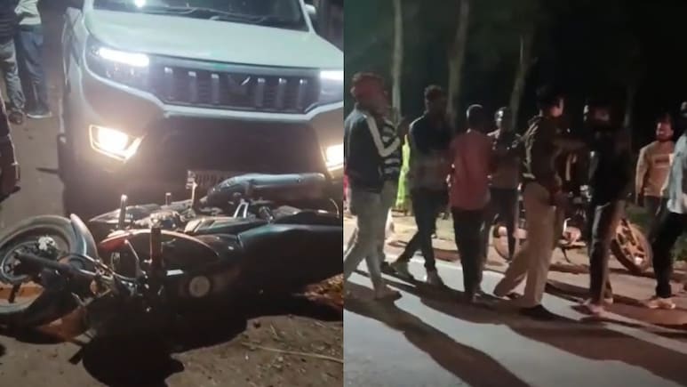 डीएम एस्कॉर्ट की कार ने तीन बाइक सवारों को रौंदा, भीड़ ने ड्राइवर, गनर और होमगार्ड को पीटा डीएम एस्कॉर्ट की कार ने तीन बाइक सवारों को रौंदा, भीड़ ने ड्राइवर, गनर और होमगार्ड को पीटा