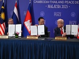 Trump Co-Signs Ceasefire Agreement Between Thailand, Cambodia In Malaysia Trump Co-Signs Ceasefire Agreement Between Thailand, Cambodia In Malaysia