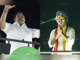 EPS Hints At Alliance After TVK Flags Seen At Rally, Vijay's Party Distances Itself EPS Hints At Alliance After TVK Flags Seen At Rally, Vijay's Party Distances Itself