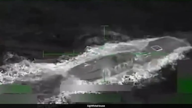 "25,000 Americans Would've Died": Trump As US Strikes 'Drug-Carrying Submarine' "25,000 Americans Would've Died": Trump As US Strikes 'Drug-Carrying Submarine'