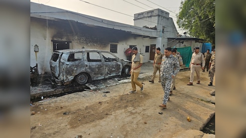 भिंड में दलित युवक की हत्या, आक्रोशित परिजनों ने आरोपी के घर में तोड़फोड़ कर गाड़ियों में लगाई आग, भारी पुलिस बल तैनात