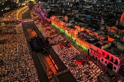 Ayodhya Sets Record By Lighting 26 Lakh Diyas Ahead Of Diwali Ayodhya Sets Record By Lighting 26 Lakh Diyas Ahead Of Diwali