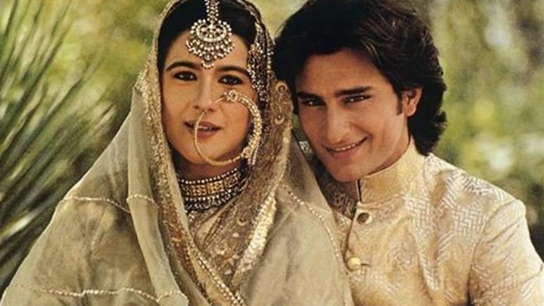 When "Runaway Bride" Amrita Singh Changed Her Name To Aziza During Her <i>Nikaah</i> With Saif Ali Khan