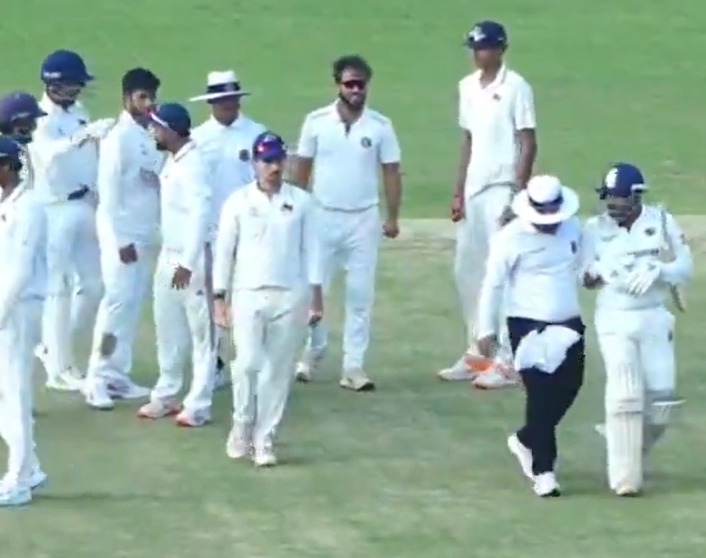 Prithvi Shaw Swings Bat At Mumbai Players Amid Heated On-Field Spat - Video