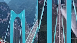 Why The World's Tallest Bridge In China Is A Travel Destination In Itself: Cafe At 800 Metres, Bungee Jumping, Glass Walkway