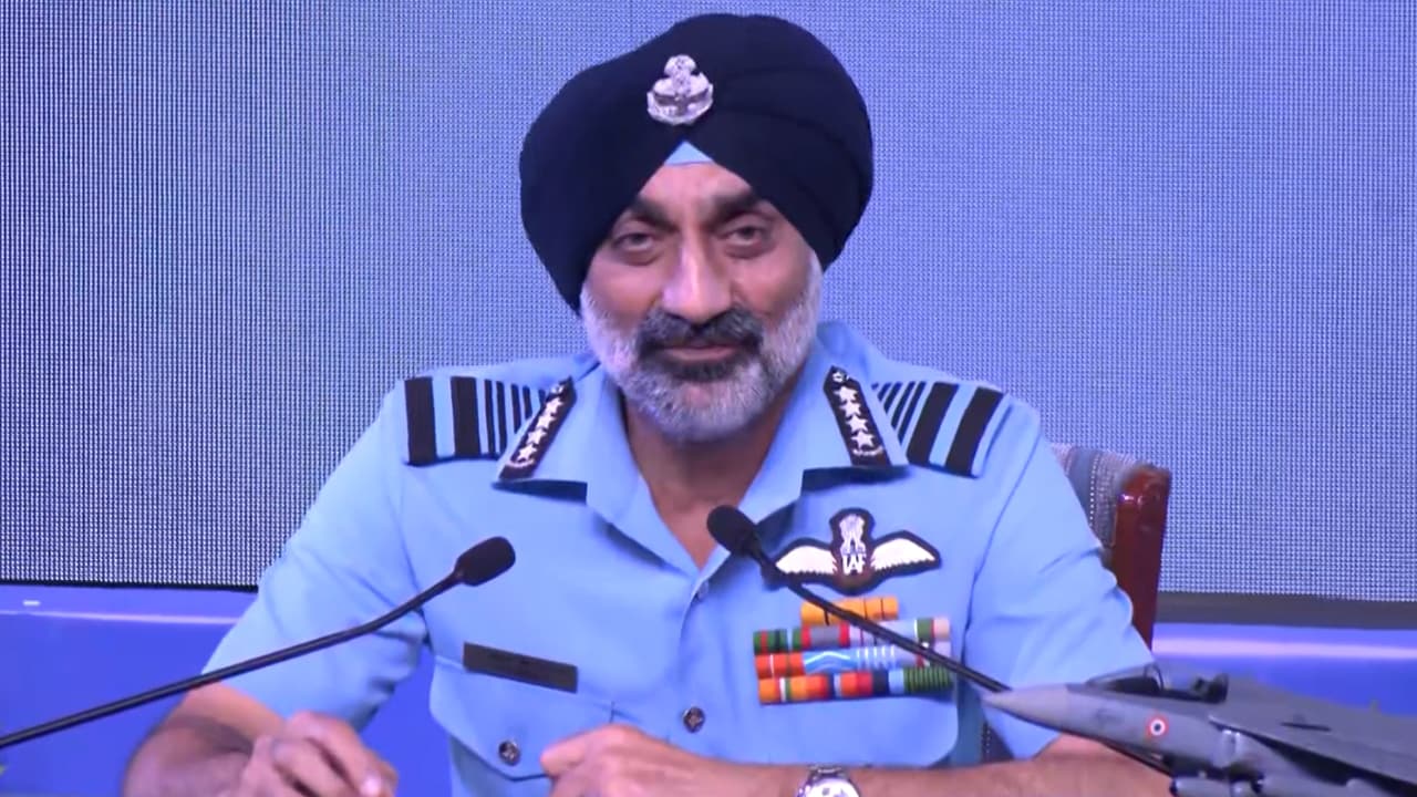 "Pak F-16, J-17 Fighter Jets Destroyed In Op Sindoor": Air Force Chief