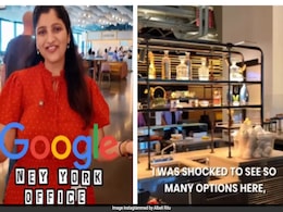 Indian Woman Offers Glimpse Into Google's Fancy Food Court In New York: "Tempting" Indian Woman Offers Glimpse Into Google's Fancy Food Court In New York: "Tempting"