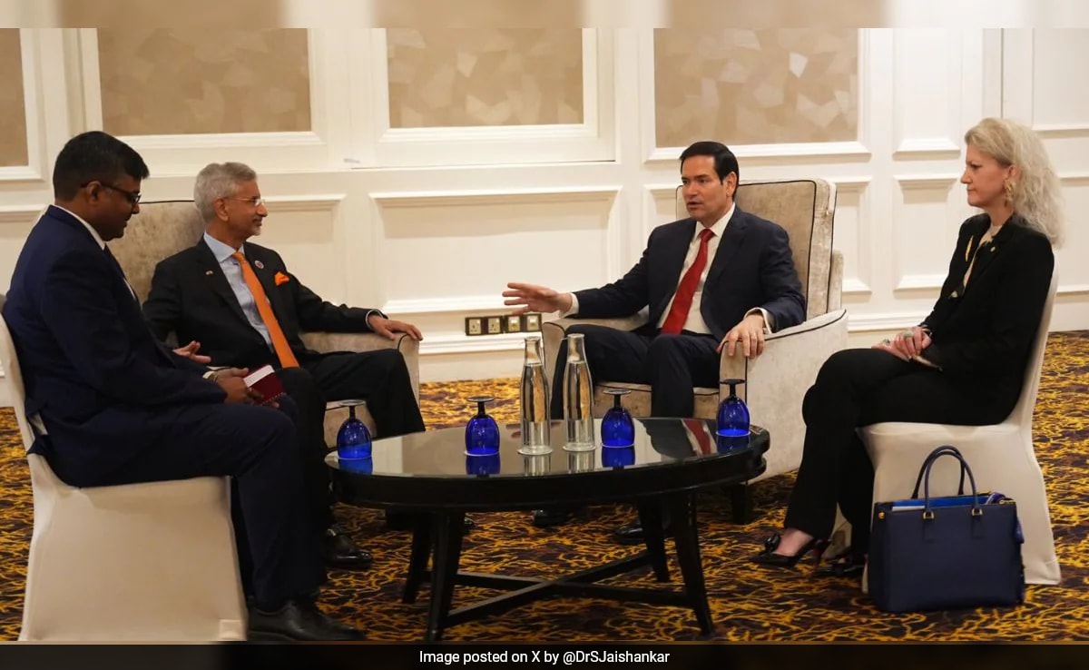 S Jaishankar, Marco Rubio Hold Talks In Malaysia Amid Tariff Tensions