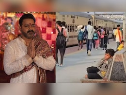 जिया हो बिहार के लाला...रेलवे प्लेटफॉर्म पर बैठे बच्चे ने जैसे ही गया पवन सिंह का छठ गीत, सुन इमोशनल हो गए लोग जिया हो बिहार के लाला...रेलवे प्लेटफॉर्म पर बैठे बच्चे ने जैसे ही गया पवन सिंह का छठ गीत, सुन इमोशनल हो गए लोग