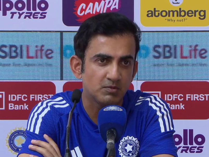 Gambhir Unappy With Pitch, Questions Future Of Tests In India: "Alarming"