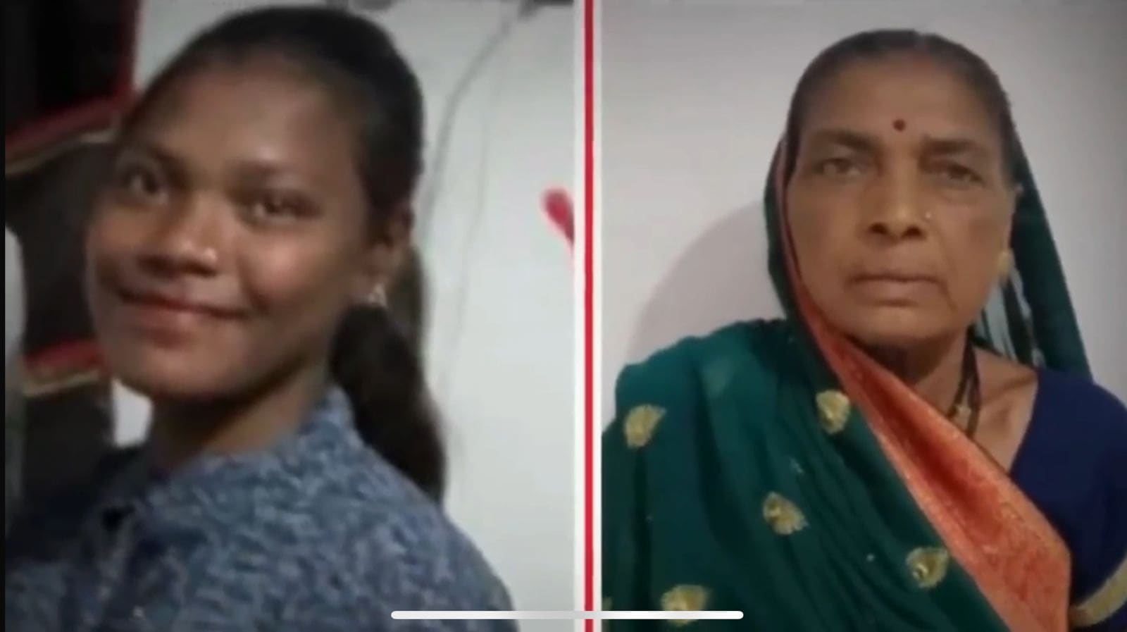 मामले में मृत दादी और पोती। मामले में मृत दादी और पोती।